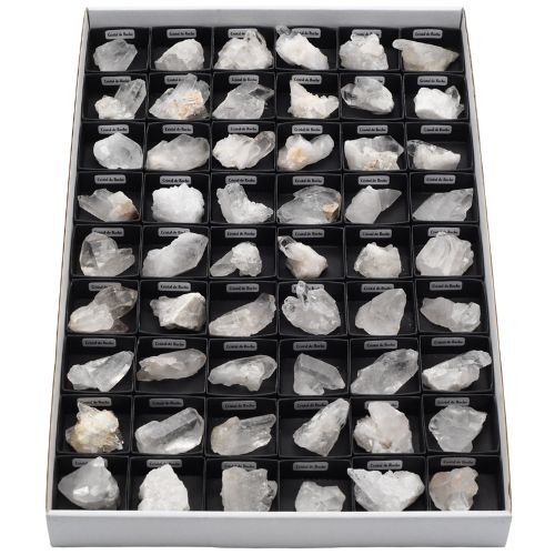 BOITE ÉCOLIÈRE GERBE DE CRISTAL BRUTE - QUALITÉ EXTRA (54pcs)