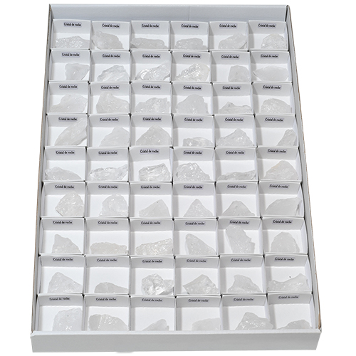 BOITE ÉCOLIÈRE CRISTAL DE ROCHE (x54pcs)