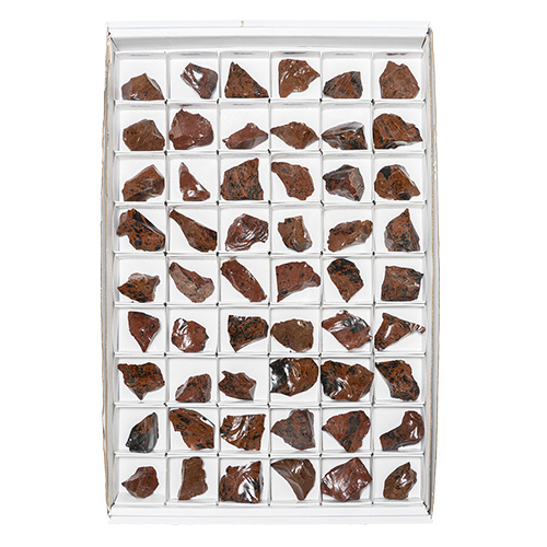 BOITE ÉCOLIÈRE OBSIDIENNE BRUNE (x54pcs)