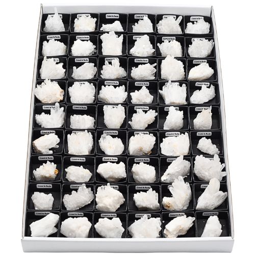 BOITE ÉCOLIÈRE QUARTZ DE L'HIMALAYA - QUALITÉ SUPER EXTRA (54pcs)