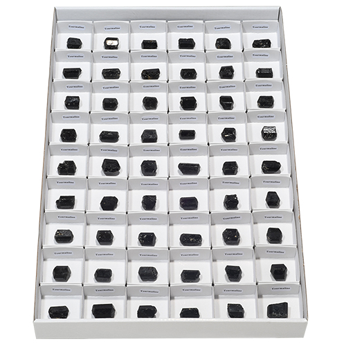 BOITE ÉCOLIÈRE TOURMALINE BITERMINEE (x54pcs)