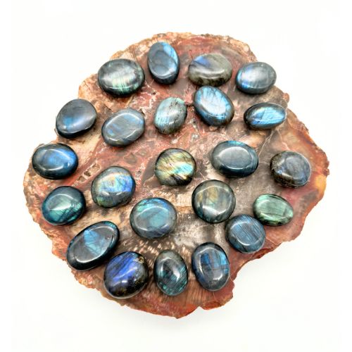PETIT GALET LABRADORITE - QUALITÉ A - AU KILO