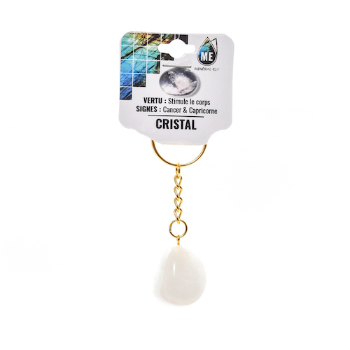 PORTE CLEF CRISTAL DE ROCHE (La pièce) QUALITÉ A 