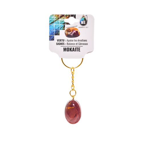 PORTE CLEF MOKAÏTE (La pièce) QUALITÉ A 