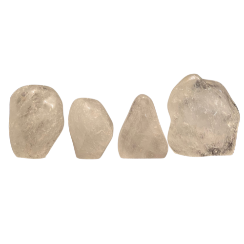 FORMES LIBRES EN CRISTAL DE ROCHE QUALITÉ A (x4 pièces)