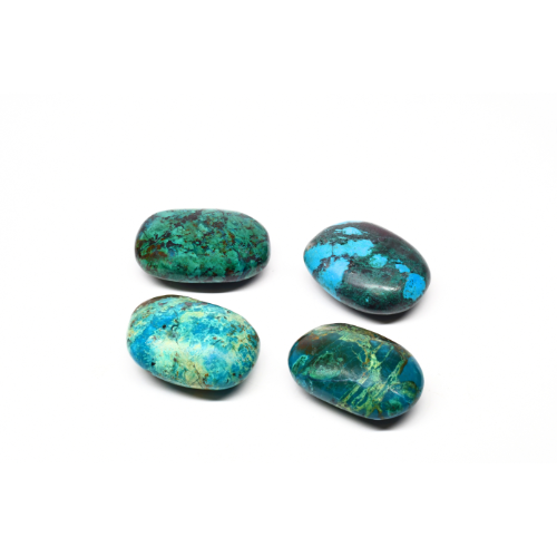 GALETS CHRYSOCOLLE (x4pcs) Qualité EXTRA