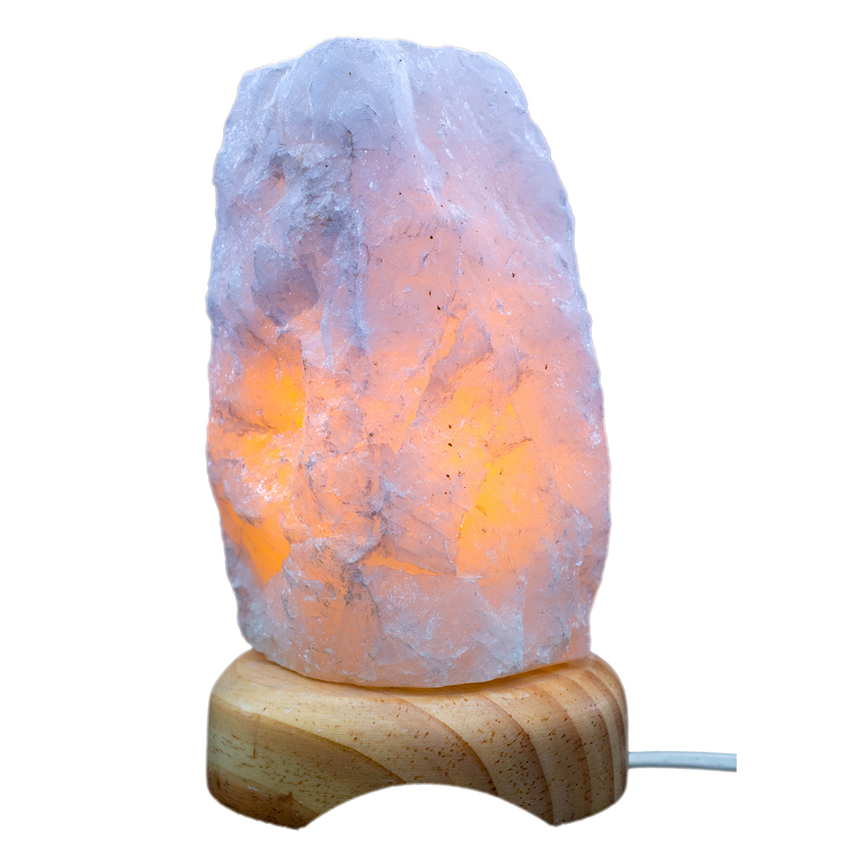 LAMPE <strong>QUARTZ ROSE</strong> BRUTE QUALITÉ A