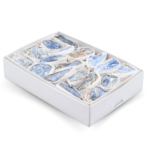 MINI FLAT DE CYANITE BLEUE BRUT QUALITÉ A