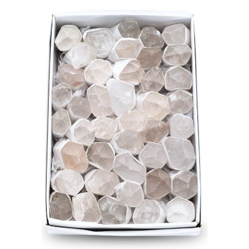 MINI FLAT DE POINTES DE CRISTAL DE ROCHE QUALITÉ A