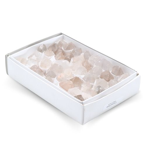 MINI FLAT DE POINTES DE CRISTAL DE ROCHE QUALITÉ A
