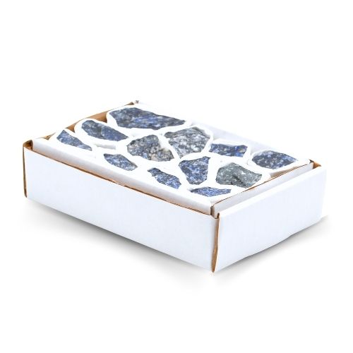 MINI FLAT DE SODALITE BRUTE QUALITÉ A