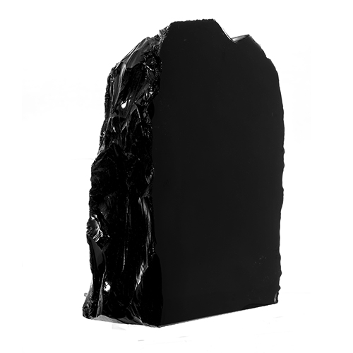 <strong>OBSIDIENNE NOIRE</strong> 1 FACE POLIE 2.5KG QUALITÉ EXTRA