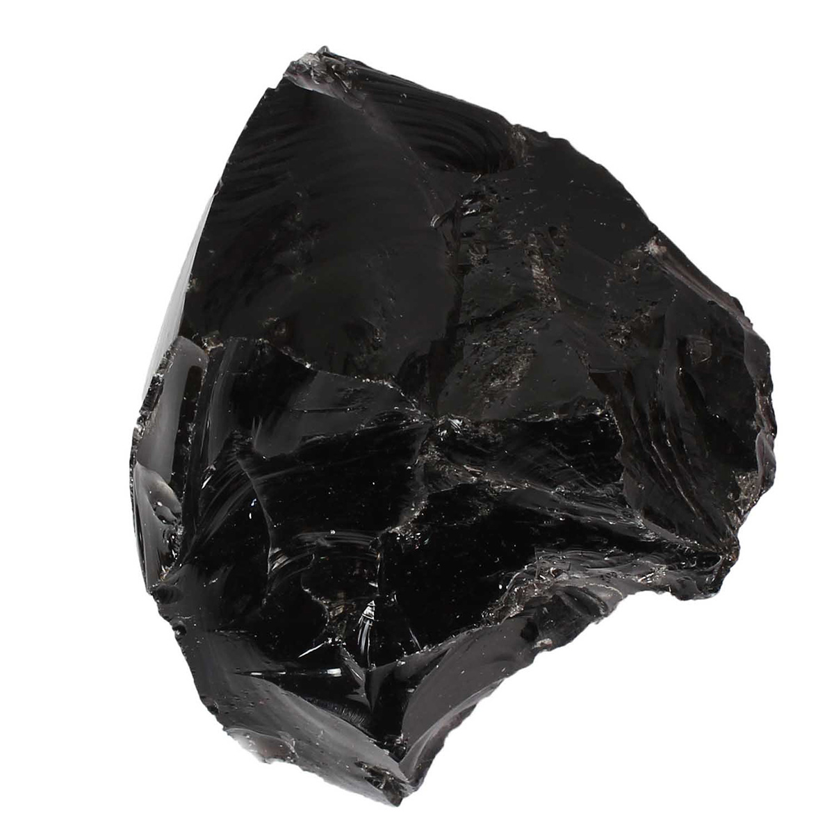Obsidienne noire - Chine - minéraux bruts 8 cm / 122g / AZ212