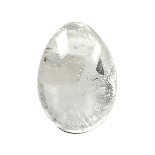 OEUF EN CRISTAL DE ROCHE (GRANDE TAILLE)