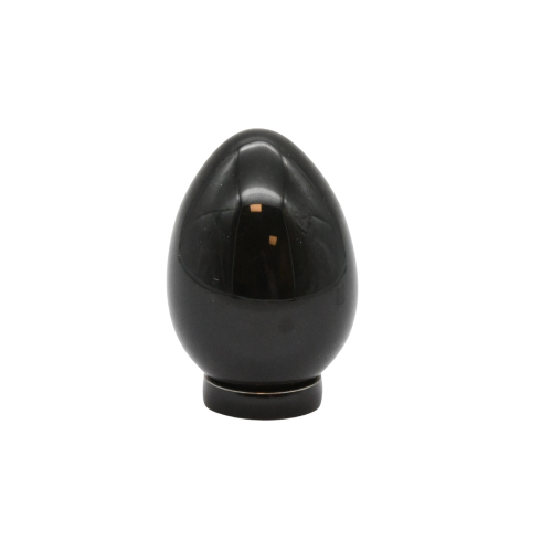 OEUF EN OBSIDIENNE OEIL CÉLESTE - QUALITÉ EXTRA (La pièce)