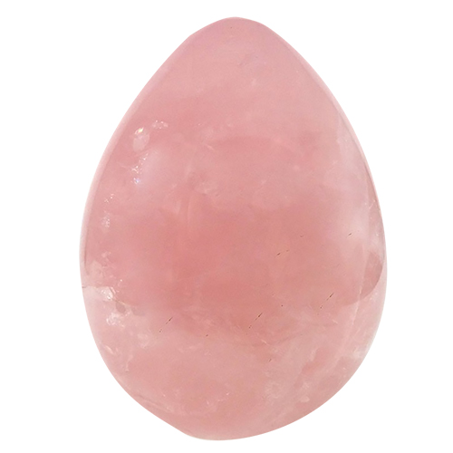 OEUF EN QUARTZ ROSE QUALITÉ SUPER EXTRA