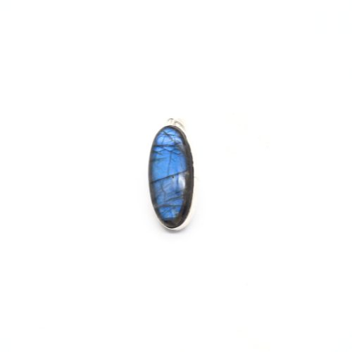 PENDENTIF <strong>LABRADORITE</strong> SUR MONTURE ARGENT 925 