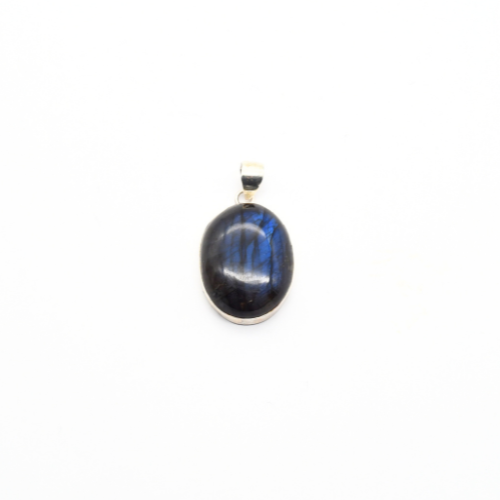 PENDENTIF <strong>LABRADORITE</strong> SUR MONTURE ARGENT 925 