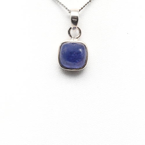 PENDENTIF <strong>TANZANITE</strong> SUR MONTURE ARGENT 925 