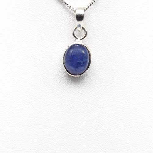 PENDENTIF <strong>TANZANITE</strong> SUR MONTURE ARGENT 925 