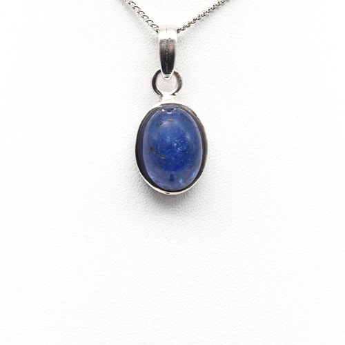 PENDENTIF <strong>TANZANITE</strong> SUR MONTURE ARGENT 925 