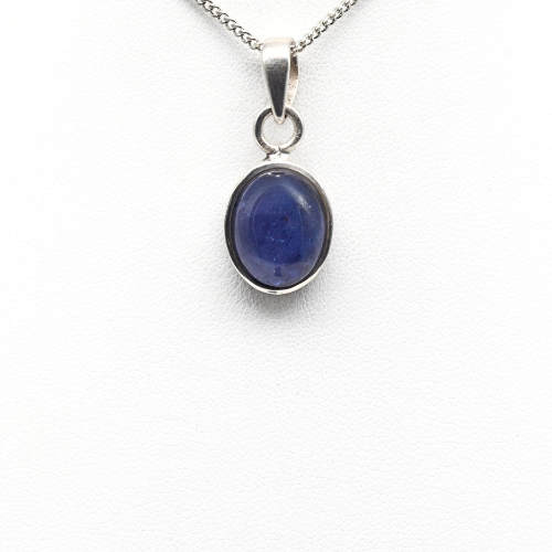 PENDENTIF <strong>TANZANITE</strong> SUR MONTURE ARGENT 925 