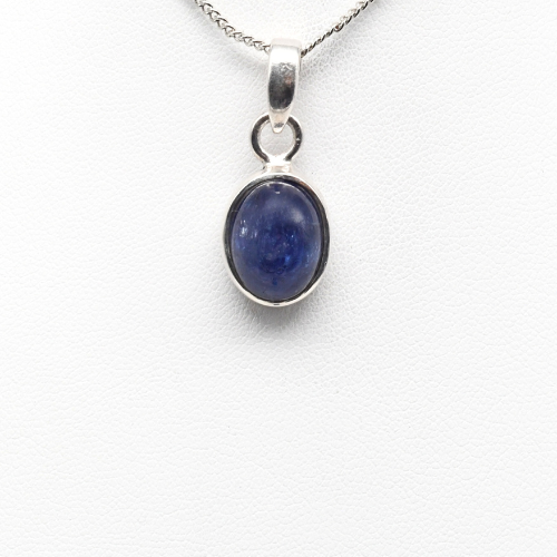 PENDENTIF <strong>TANZANITE</strong> SUR MONTURE ARGENT 925 