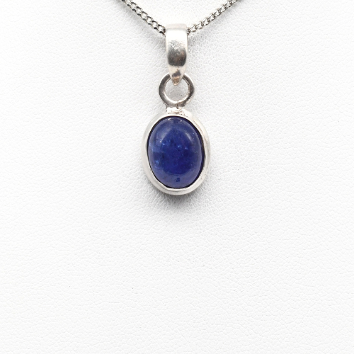 PENDENTIF <strong>TANZANITE</strong> SUR MONTURE ARGENT 925 