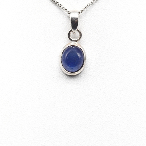 PENDENTIF <strong>TANZANITE</strong> SUR MONTURE ARGENT 925 