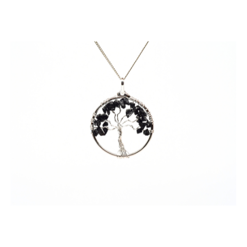 PENDENTIF ARBRE DE VIE TOURMALINE 