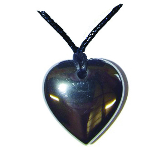 PENDENTIFS COEUR HÉMATITE (x3 pcs) QUALITÉ A