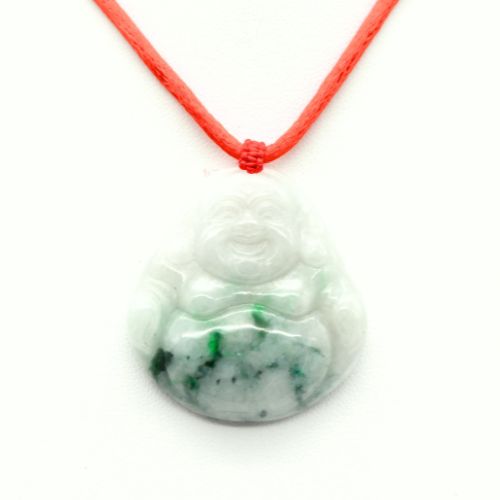 PENDENTIFS BOUDDHA EN JADE - QUALITÉ EXTRA (x 3 pcs) 