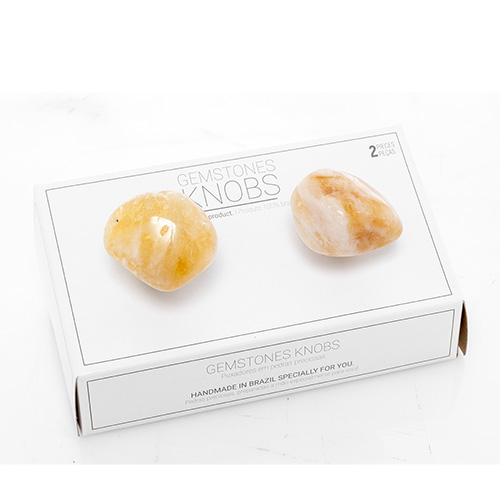 POIGNÉES DE PORTE CITRINE