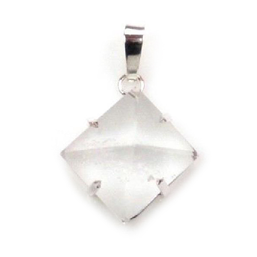 PENDENTIF PYRAMIDE CRISTAL DE ROCHE EXTRA