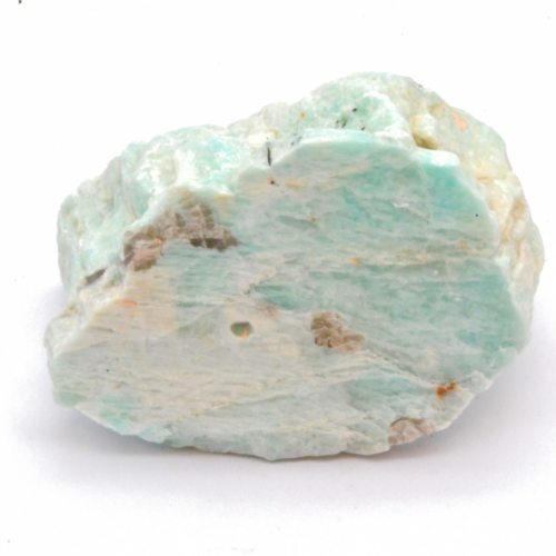 FORME LIBRE <strong>AMAZONITE</strong> 1 FACE POLIE - QUALITÉ A