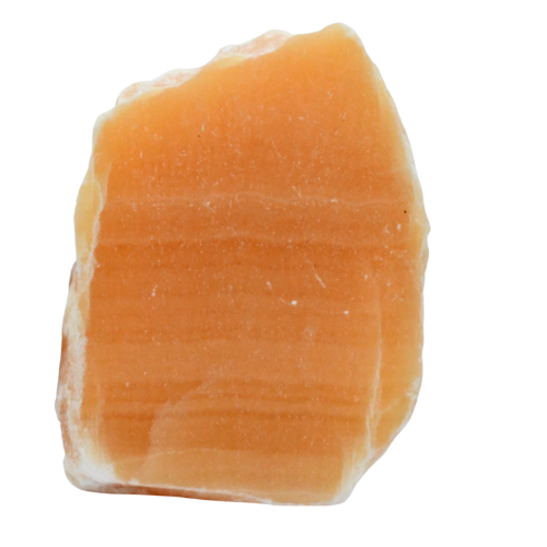 FORME LIBRE <strong>CALCITE ORANGE</strong> 1 FACE POLIE - QUALITÉ A