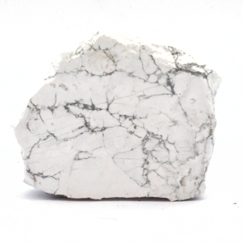 FORME LIBRE <strong>HOWLITE BLANCHE</strong> 1 FACE POLIE -QUALITÉ A 