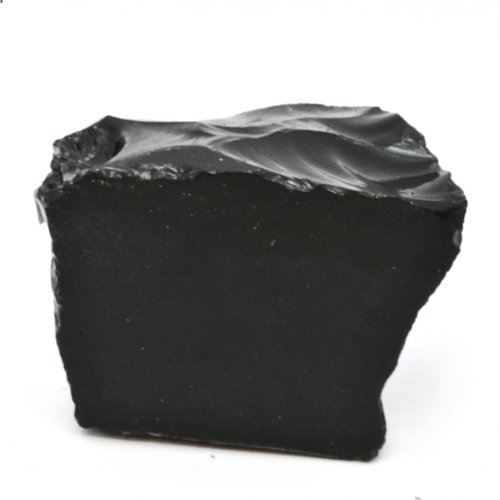 FORME LIBRE <strong>OBSIDIENNE NOIRE</strong> 1 FACE POLIE QUALITÉ A 