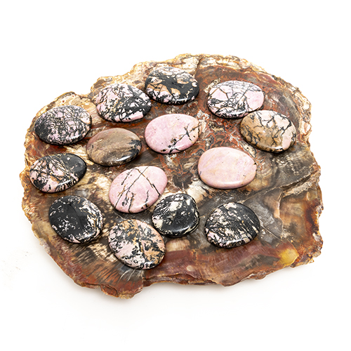 GALET RHODONITE Qualité EXTRA