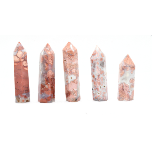 <strong>POINTES POLIES</strong> AGATE FLEUR QUALITE EXTRA (500 Gr)