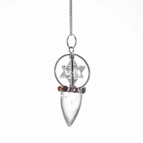 PENDULE ETOILE 7 CHAKRAS (la pièce)