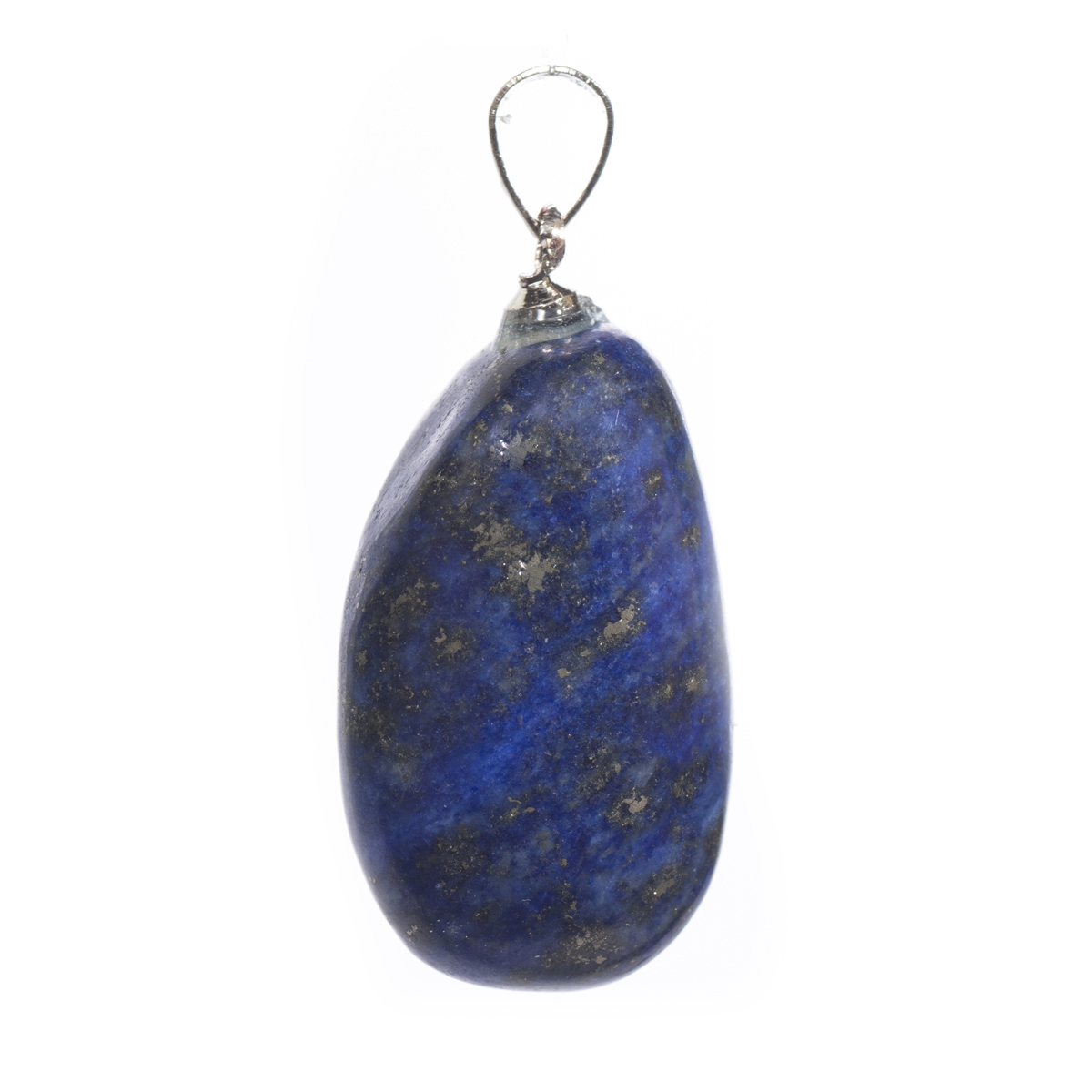 PENDENTIFS PIERRES FINES SUR BÉLIÈRE LAPIS LAZULI (x5 pces)