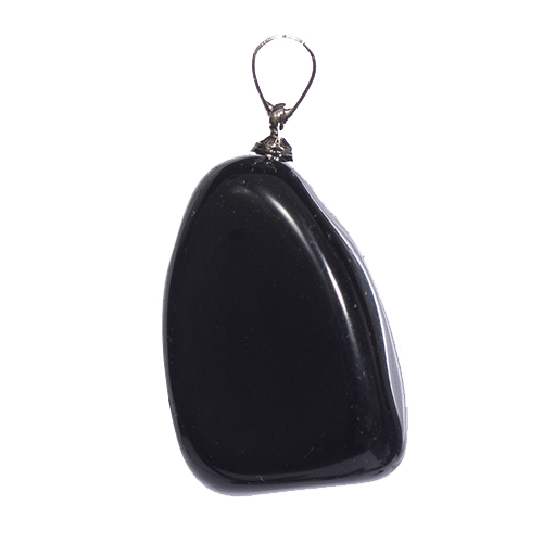 PENDENTIFS PIERRES FINES SUR BÉLIÈRE ONYX (x5 pces)