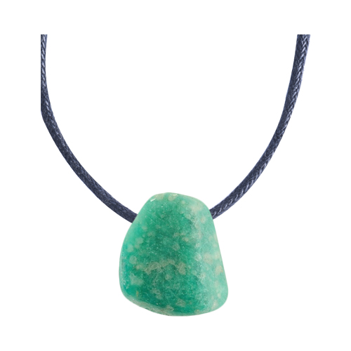 PENDENTIFS PIERRES PERCÉES AMAZONITE (5 pièces) Qualité A