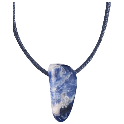 PENDENTIFS PIERRES PERCÉES SODALITE (5 pièces) Qualité A