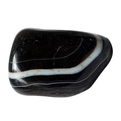 PIERRES ROULÉES AGATE NOIRE  QUALITÉ EXTRA