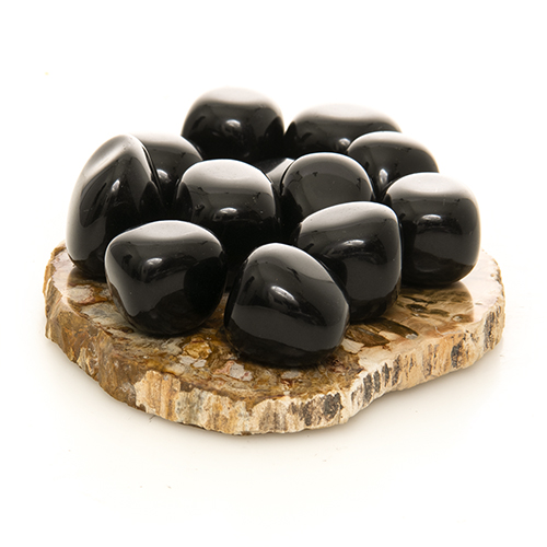 PIERRES ROULÉES OBSIDIENNE NOIRE QUALITÉ EXTRA