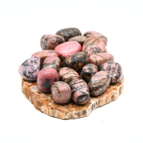 PIERRES ROULÉES RHODONITE QUALITÉ EXTRA