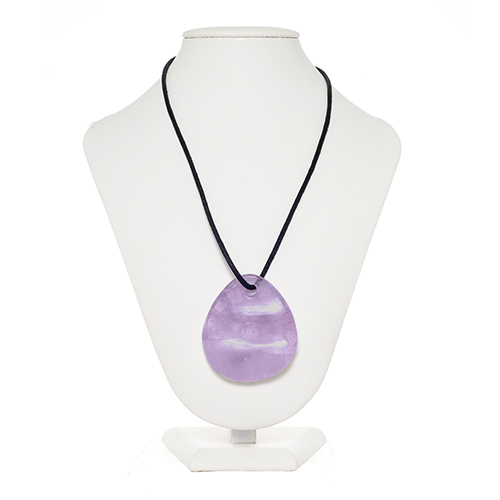 PENDENTIF VAGUE AMÉTHYSTE (La piece) Qualité A