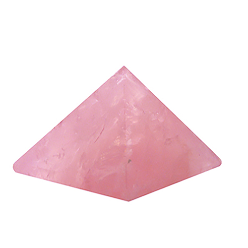 MOYENNE PYRAMIDE QUARTZ ROSE